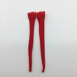 1/6 Chaussettes De Bas De Corps Pour Figurines Phicen Kumik 12 Pouces Rouges pas cher