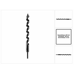 Festool SB CE D6 Foret à simple spirale, 6 mm, pour perceuses-visseuses à percussion et perceuses-visseuses (205903)