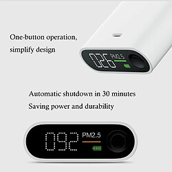 Avis Wewoo Testeur AQI de qualité l'air détecteur particules d'origine Xiaomi Home Smart PM2.5 avec écran OLED