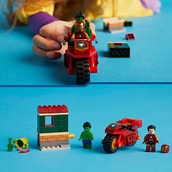 Acheter 76287 Iron man avec une moto et hulk LEGO®