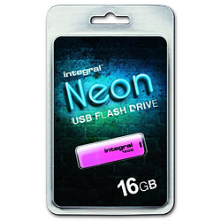 Clé USB INTEGRAL NEON ROSE 16 GB