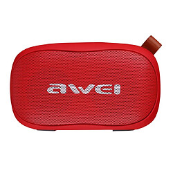 Yonis Haut-Parleur Bluetooth Portable Son Hi-Fi Mini Enceinte Bluetooth Portable Avec Réduction De Bruit Et Micro Intégré Support TF AUX Rouge YONIS