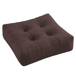 Inside 75 Pouf futon standard MORE POUF coloris marron 