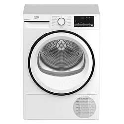 Sèche-linge pompe à chaleur avec condenseur 60cm 8kg blanc - B3T4823WW - BEKO