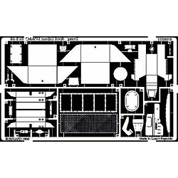 Sowietischer Kampfpanzer T-34/76 1942 Fotoätzsatz- 1:35e - Eduard Accessories