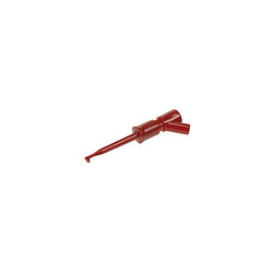 Perel Grip-fils miniature avec douille de raccordement de 2mm (kleps2bu) - rouge 