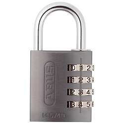 Cadenas codée en aluminium gris ABUS 145/40