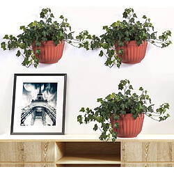 Avis BESTA Pots de Fleurs à Suspendre au Mur Vertical pour Jardin, Salon, fenêtre, intérieur ou extérieur, pour Cuisine, Herbes aromatiques, Balcon, Balustrade, étagère, clôture, Treillis décoratif Moderne