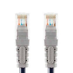 Bandridge BCL7007 Câble de connexion Réseau RJ45 / RJ45 7,5 m - Bleu