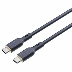 Câble USB-C vers USB-C Aukey CB-SCC101 Noir 1 m pas cher