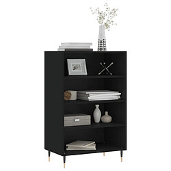 Avis Maison Chic Buffet,Meuble de Rangement,commode pour salon,Cuisine noir 57x35x90 cm bois d'ingénierie -MN80898