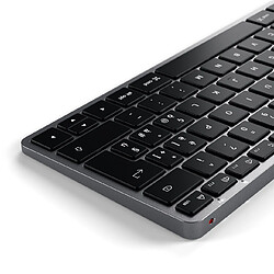 Acheter Satechi Slim X1 clavier Bluetooth QWERTY Italien Noir, Gris