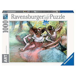 Ravensburger - Puzzle 1000 pièces Art collection - Quatre ballerines sur la scène / Edgar Degas RAVENSBURGER Puzzle 1000 p Art collection - Quatre ballerines sur la scene / Edgar Degas