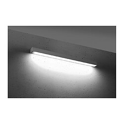 Luminaire Center Applique murale Pinne Aluminium Gris 1 ampoule 5,3cm