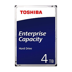 TOSHIBA Disque Dur - 4 To - 7200 RPM - SATA 6Gbit/s - 512e