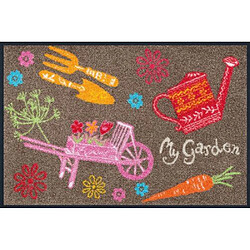 Wash+Dry 060215 Tapis My Garden Nylon/Caoutchouc Nitrile 50 x 75 x 0,7 cm 