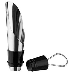 Bouchon Verseur en Inox Vin 8cm Argent