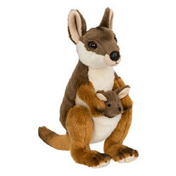 Neotilus WWF Wallaby avec bébé 19 cm