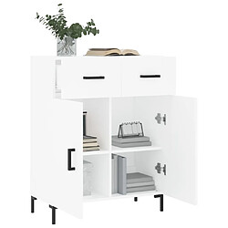 Acheter Maison Chic Buffet,Meuble de Rangement,commode pour salon,Cuisine blanc 69,5x34x90 cm bois d'ingénierie -MN59154