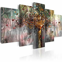 Paris Prix Tableau Imprimé Golden Tree II 50 x 100 cm 