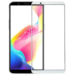 Wewoo Pièce Détachée Vitre Écran avant pour OPPO R11s Plus (blanc)