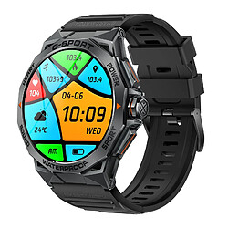 Yonis Montre Connectée Écran AMOLED Appels Bluetooth