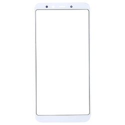 Wewoo Écran avant lentille en verre pour Xiaomi Mi 6X (blanc)