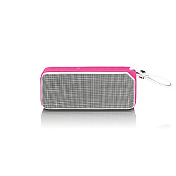 Acheter Lenco Enceinte Bluetooth® étanche aux projections d'eau avec effets lumineux BT-191PK Rose