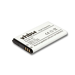 vhbw Batterie remplacement pour Nokia BL-5CA pour smartphone (700mAh, 3,7V, Li-ion)