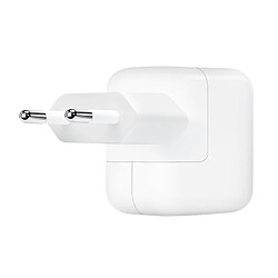 Apple Chargeur Adaptateur Secteur USB 12W Compatible iPod iPad IPhone d'Origine Blanc