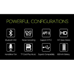 Universal Écouteurs Bluetooth stéréo Écouteurs sans fil Support pliable Carte SD Microphone auxiliaire | Écouteurs Bluetooth Écouteurs sans fil | Méninges sans fil avec microphone pas cher