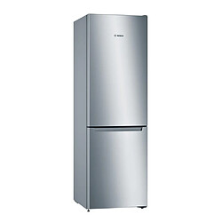 Réfrigérateur combiné 60cm 279l nofrost inox - kgn33nleb - BOSCH