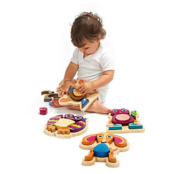 Acheter Oops Little Helper 3D Puzzle en bois en couleurs Monsieur Wu la chouette design 9pièces, multicolore