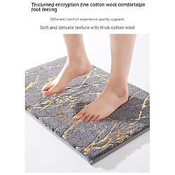 Avis LUUCOZK Tapis de bain antidérapants absorbants à séchage rapide pour salle de bain - Blanc neige-40 x 60cm