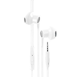 Avis MOOOV Ecouteurs intra auriculaire avec micro 1,2 m - blanc