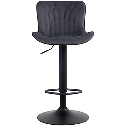 Avis Non Tabouret de bar Linus velours