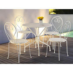 Ensemble table & chaises