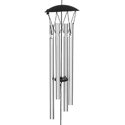 Acheter vent metal carillon maison tubes decor suspendus cloche jardin elfe créatif