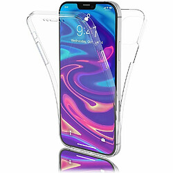 Evetane Coque 360 Apple Iphone 12/12 Pro Coque iPhone 12/12 Pro (6,1 pouces) 360° intégrale protection avant arrière silicone transparente