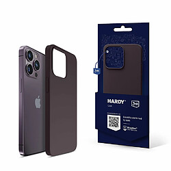 Max Protection Apple iPhone 14 Pro - 3mk Hardy Silicone MagCase Deep Purple