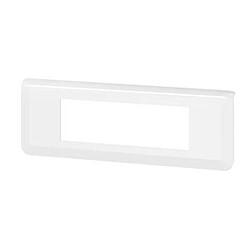 enjoliveur - 6 modules - blanc - legrand mosaic 078816l