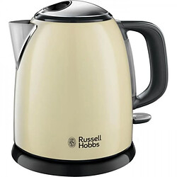 Bouilloire Electrique RUSSELL HOBBS 24994-70 1L Compacte Colours Plus, Rapide, Filtre Anti-Calcaire Amovible, Niveau Eau Visible - Creme 