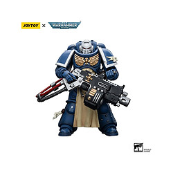 Joy Toy Warhammer 40k - Figurine 1/18 Ultramarines Sternguard Veteran avec Heavy Bolter 12 cm 