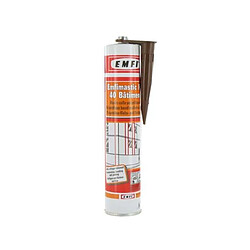 Mastic polyuréthane brun EMFI PU 40 bâtiment 300ml x 5 