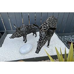 Jardinex Statue Sanglier en... 130 cm - Noir