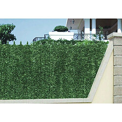 Jet7Garden Haie artificielle 126 brins vert sapin en rouleau Ultra 1 x 3 m (Lot de 10).