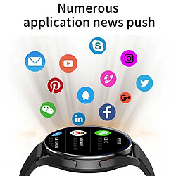 Yonis Montre Connectée Voix Santé IP67 Bluetooth 5.0 pas cher