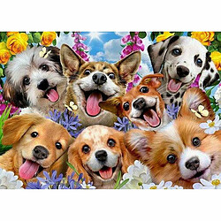 Educa Borras Puzzle Educa Doggy selfie 1000 Pièces 