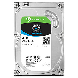 Seagate Technology SkyHawk 4 To - 3.5'' SATA III 6 Go/s - Cache 64 Mo Disque Dur Interne - SATA III 3.5'' - 5900 tr/min - Cache 64 Mo