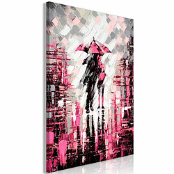 Paris Prix Tableau Imprimé Lovers in Colour Pink 40 x 60 cm 